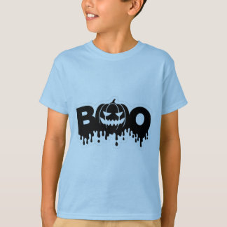 Camiseta de la Sombra de la Calabaza de goteo