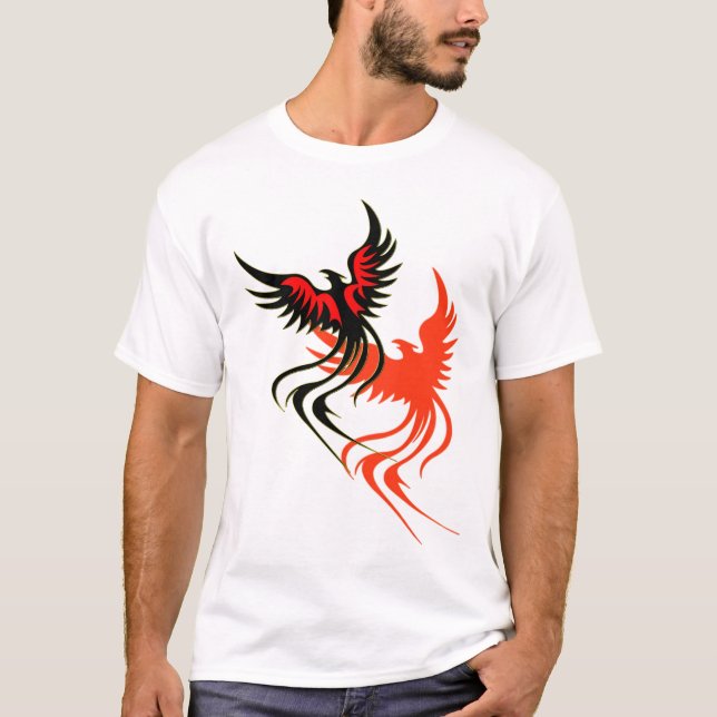 Camiseta de la sombra de una Phoenix (Anverso)