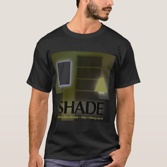 Camiseta de la sombra (negro) (Anverso)