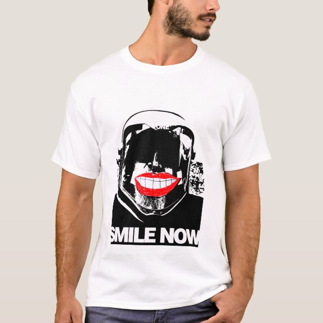 Camiseta De la sonrisa cielo claro ahora - (Anverso)