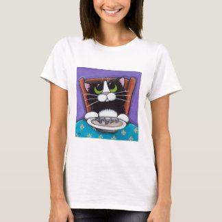 Camiseta de la sopa de la cola de los pescados