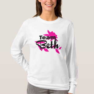 Camiseta de la sudadera con capucha de Beth del