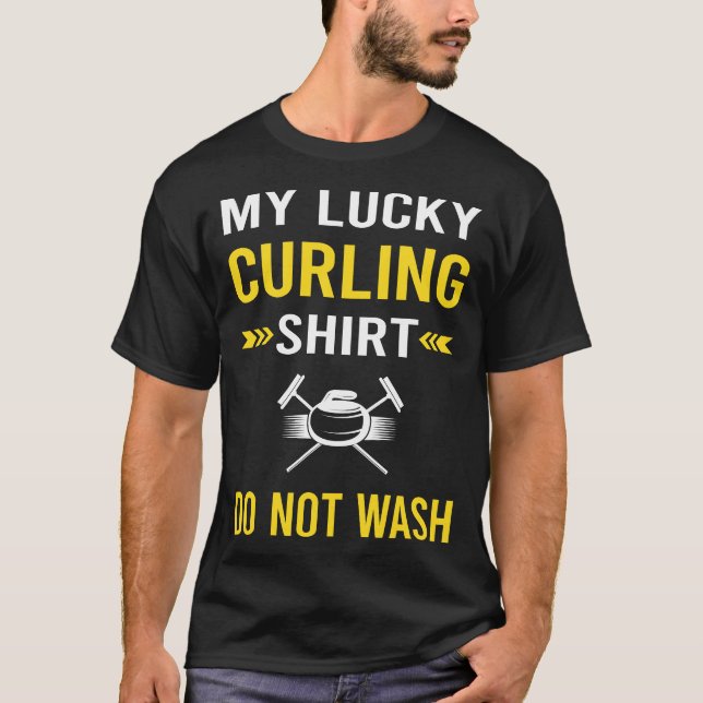 Camiseta de la Suerte Curling (Anverso)