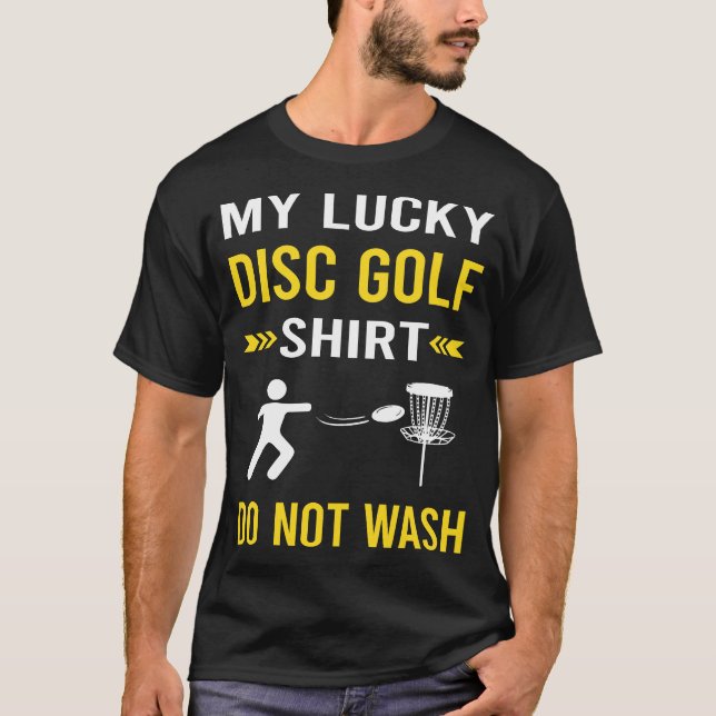 Camiseta de la Suerte Disc Golf (Anverso)