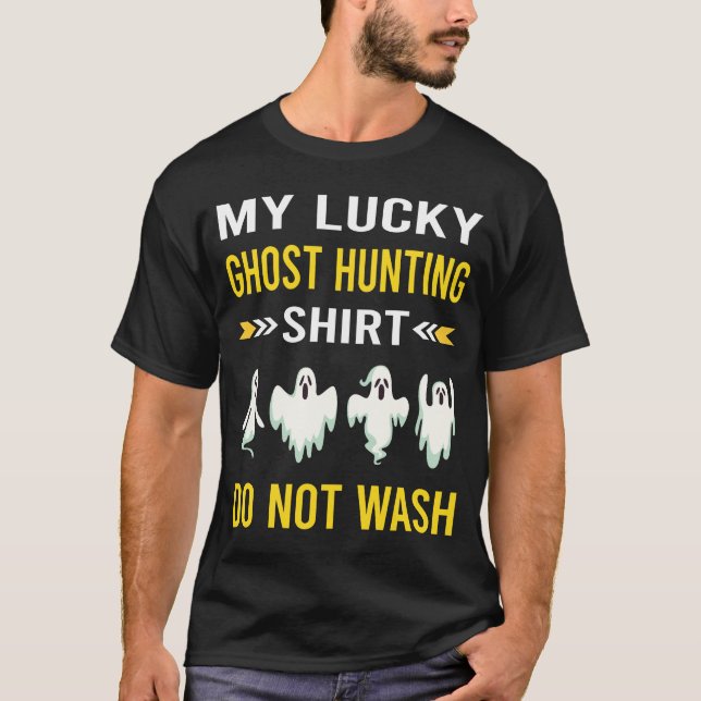Camiseta de la Suerte para Cazadores de Fantasmas  (Anverso)
