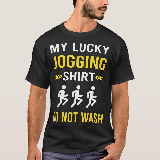 Camiseta de la suerte para correr (Anverso)