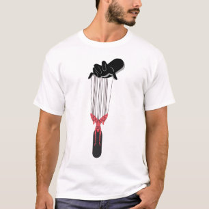 Camiseta de la suspensión de la marioneta