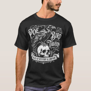 Camiseta de la Taberna del Pájaro de Poe