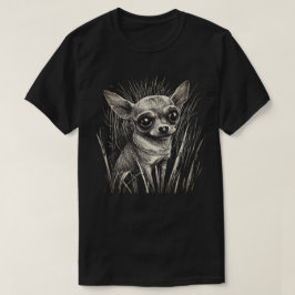 Camiseta de la tabla de rascar de Chihuahua