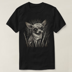 Camiseta de la tabla de rascar de Chihuahua