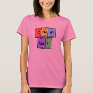 Camiseta de la tabla periódica de Chem galón