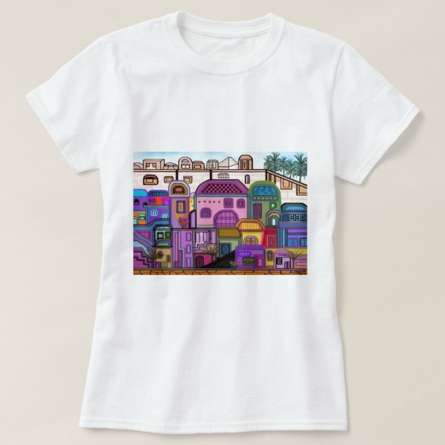 Camiseta de la tapicería de Jerusalén (Diseño del anverso)
