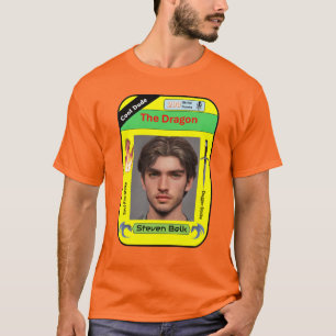 Camiseta de la tarjeta de acción personalizada de 