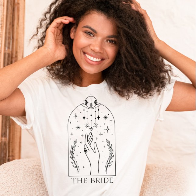 Camiseta de la Tarjeta del Tarot Místico La Novia  (Subido por el creador)