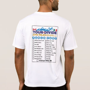 Camiseta de la tarjeta Tour Divide
