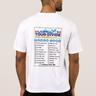 Camiseta de la tarjeta Tour Divide Punch