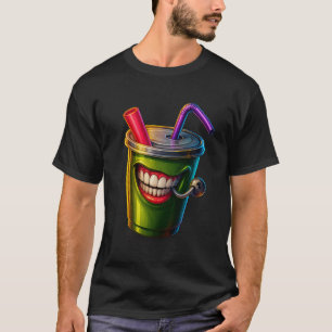 Camiseta de la Taza de Bebida Psycho – Arte Callej