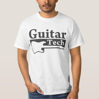 Camiseta de la tecnología de la guitarra