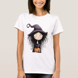 Camiseta de la temporada espeluznante de la bruja