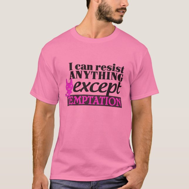 Camiseta de la tentación (Anverso)