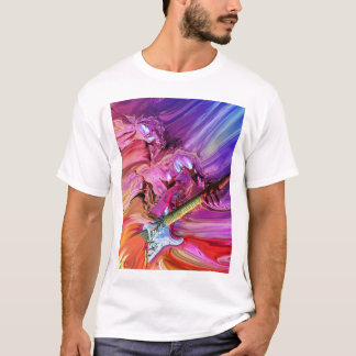 Camiseta de la teoría 4 de la guitarra