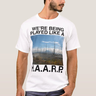 camiseta de la teoría de la conspiración HAARP