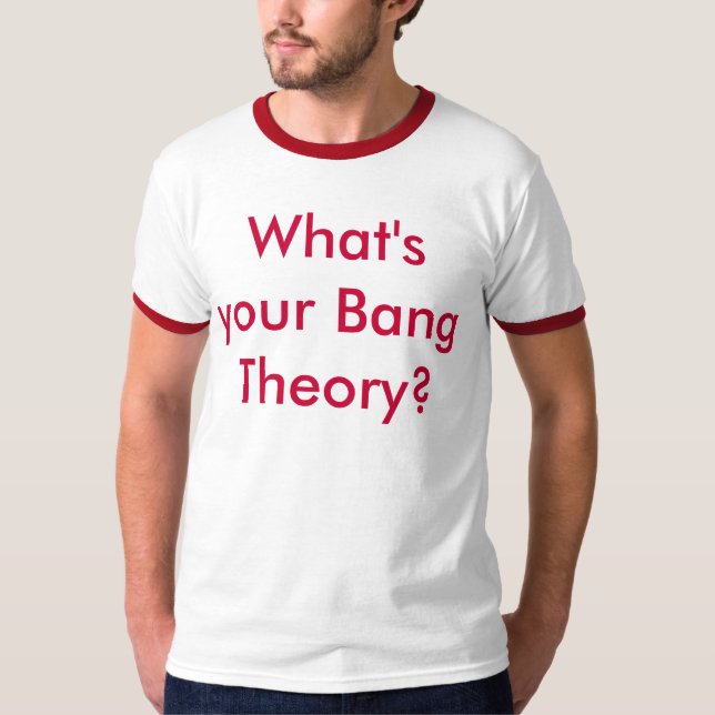 Camiseta de la teoría de la explosión (Anverso)