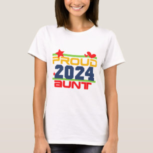 Camiseta de la tía Orgullosa de 2024