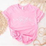 Camiseta de la tía personalizada<br><div class="desc">¡Siempre agregamos nuevos diseños a diario!</div>