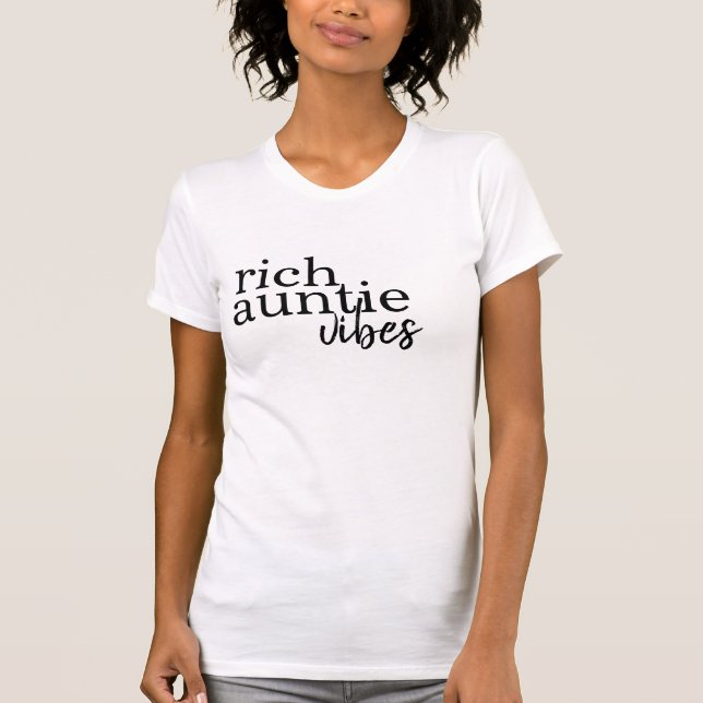 Camiseta de la "tía rica" (Anverso)