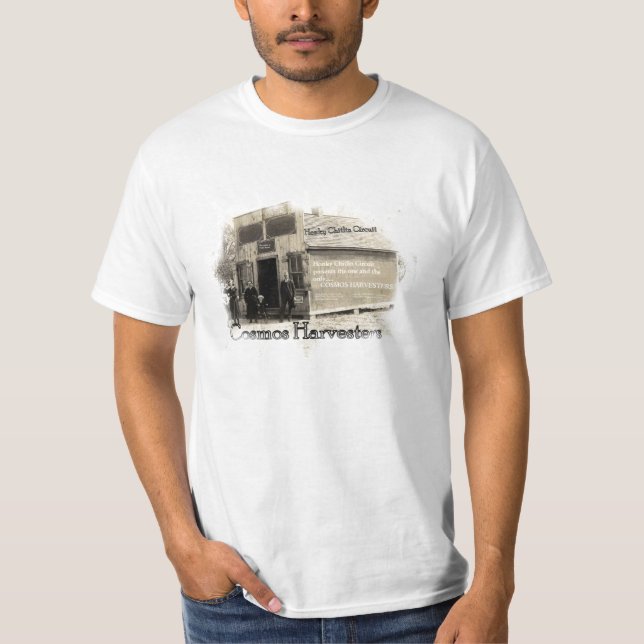 Camiseta de la tienda del cosmos (Anverso)