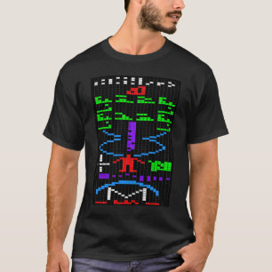 Camiseta De la tierra al mensaje espacial a los extranjeros