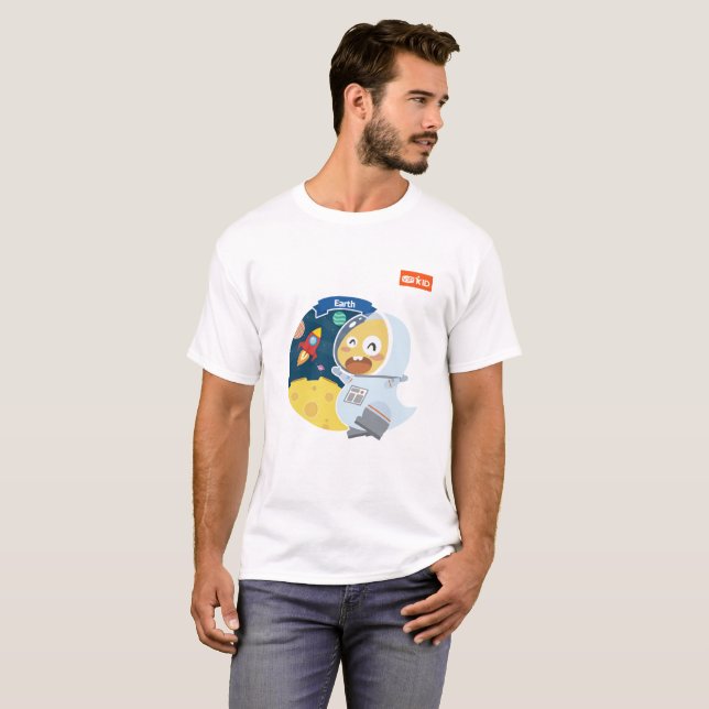Camiseta de la tierra de VIPKID (Anverso completo)