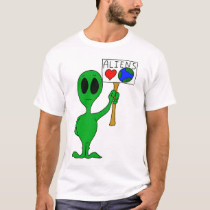 Camiseta de la tierra del amor de los extranjeros