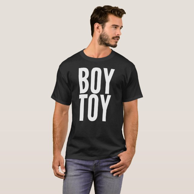 Camiseta de la tipografía del juguete del muchacho (Anverso completo)