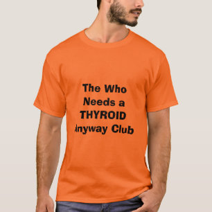 Camiseta de la tiroides