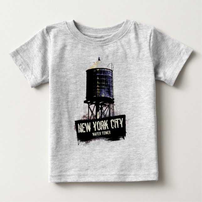 camiseta de la torre de agua de la ciudad de Nueva (Anverso)