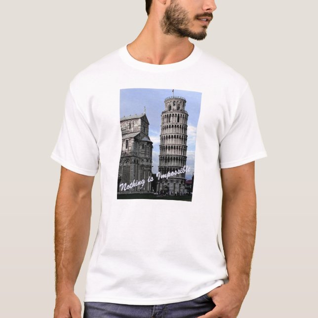 Camiseta de la torre de PISA (Anverso)