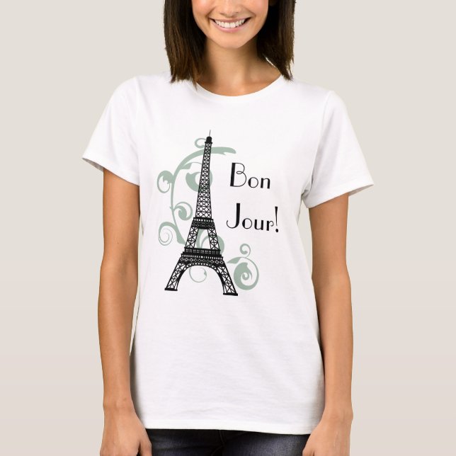 Camiseta de la torre Eiffel (Anverso)