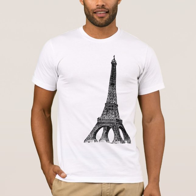Camiseta de la torre Eiffel (Anverso)