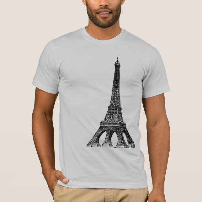 Camiseta de la torre Eiffel (Anverso)