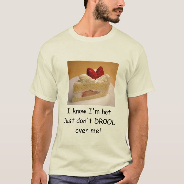 Camiseta de la torta de frutas de la fresa (Anverso)