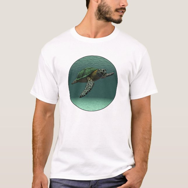 Camiseta de la tortuga de mar (Anverso)