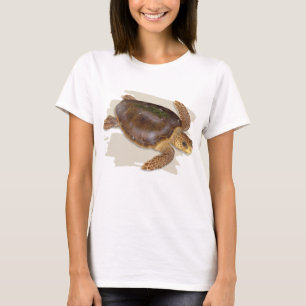 Camiseta de la tortuga de mar del necio