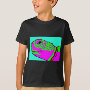Camiseta de la tortuga del mar del muchacho