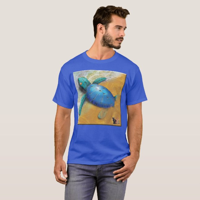 Camiseta de la tortuga marina (Anverso completo)