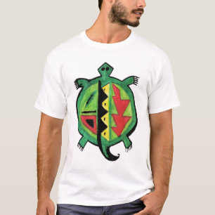 Camiseta de la tortuga verde