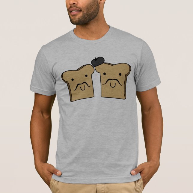 Camiseta de la tostada francesa (Anverso)