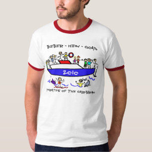 Camiseta de la travesía de la familia