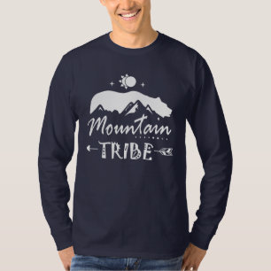 Camiseta de la tribu de las montañas para ciclist